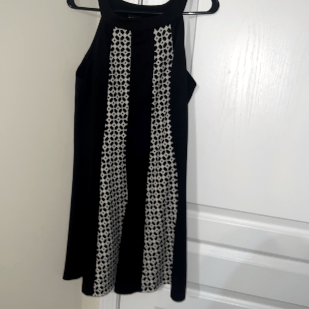 Black and white dress